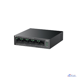 TP-Link LS105GP Настольный коммутатор с 5 гигабитными портами (4 порта PoE+)