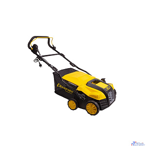 CHAMPION Скарификатор электрический ESC1840 { 1,8 кВт, 400 мм, 55л, 12 кг, 2в1 }