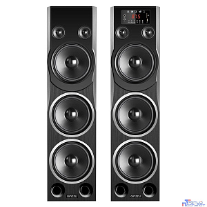 Ginzzu GM-329, Акустическая система 2.0, 2x120W/BT/USB/SD/FM/AUX/ДУ