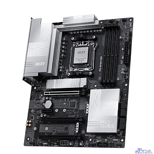 Материнская плата MSI PRO X870E-P WIFI X870E, AM5, 4*DDR5, 3*PCIEx16, 1*PCIEx1, 3*M.2, 2*TypeC, 2*USB3.2Gen2, 6*USB3.2Gen1, 10*USB2.0, 4*SATA3.0, 5G, Type-C(DP), HDMI, ATX, RTL