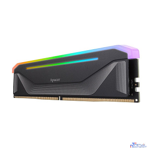Apacer DDR5 16GB 6000MHz DIMM NOX RGB Black Gaming Memory CL38 1.35V (Retail) 2048*8  Heat Sink (Retail) 3 years (AH5U16G60C622NBAA-1)