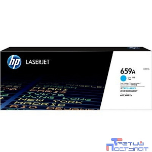 Картридж лазерный HP 659A W2011A голубой (13000стр.) для HP LJ M856/M776