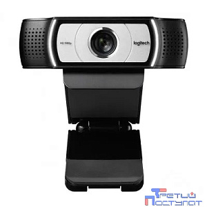 Камера Web Logitech HD Webcam C930c черный 3Mpix (1920x1080) USB2.0 с микрофоном (960-001260)