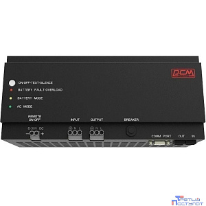 PowerCom DRU-850 ИБП {OffLine, 850VA/510W, крепление на DIN-рейку} (1114019)