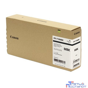 Canon PFI-710MBK 2353C001 Картридж для CANON imagePROGRAF iPF TX-2000, iPF TX-3000, iPF TX-4000, 700 мл.