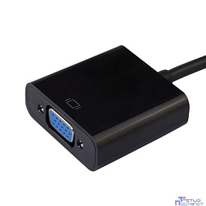 ORIENT Кабель-адаптер C050, HDMI M -> VGA 15F, для подкл.монитора/проектора к выходу HDMI, длина 0.2 метра