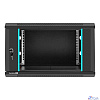 Exegate EX298605RUS Шкаф телекоммуникационный 19" настенный 6U ExeGate EC-WM-6U.450.G.BLACK (19”, 6U, 600x450x370mm (ШхГхВ), передняя дверь закаленное стекло, съемные боковые панели, пыле- и влагозащи