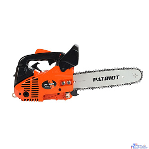 Бензопила PATRIOT PT2512 [220104500] {раб. объем 25сс, 1,3 л.с, шина 12", цепь 3/8" ; 0,050"/1,3mm ; 44 звена;}
