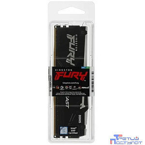 Kingston DRAM 16GB 5200MHz DDR5 CL40 DIMM FURY Beast Black KF552C40BBA-16