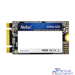 SSD M.2 2242 Netac 1.0Tb N930ES Series <NT01N930ES-001T-E2X> Retail (PCI-E 3.1 x2, up to 1650/1500MBs, 3D NAND, 600TBW, NVMe 1.3, 22х42mm)