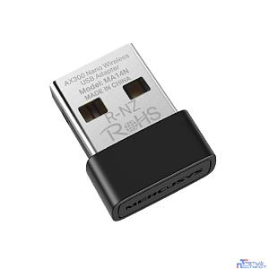 Mercusys MA14N Сверхкомпактный USB-адаптер Wi-Fi AX300