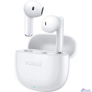 Наушники Honor Earbuds X6, Bluetooth, внутриканальные, белый [5503abbg]