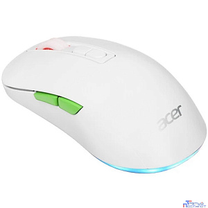 Acer OMR311 [ZL.MCECC.034] белая оптическая 2400dpi cordless BT/Radio USB for gamer