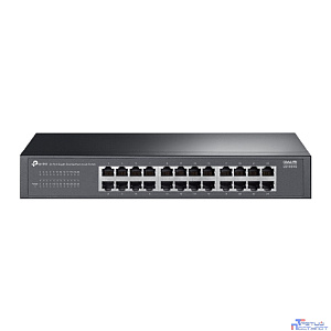 TP-Link LS1024G Коммутатор с 24 гигабитными портами для размещения на столе или в стойке