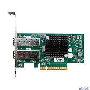 D-Link DXE-820S/A1A Сетевой PCI Express адаптер с 2 портами 10GBase-X SFP+