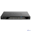 D-Link DGS-1520-28MP/A1A Управляемый L3 стекируемый коммутатор с 20 портами 10/100/1000Base-T, 4 портами 100/1000/2.5GBase-T, 2 портами 10GBase-T и 2 портами 10GBase-X SFP+ (PoE-бюджет 370 Вт)