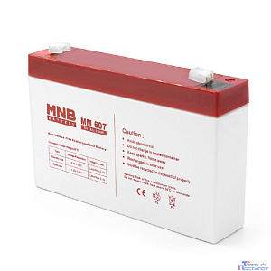 MNB Battery MNB MM 607 (6V/7Ah) F1 {УТ-00003170}