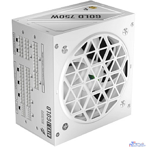 1STPLAYER NGDP GOLD 750W White / ATX 3.1, APFC, 80 PLUS Gold, LLC+DC-DC, full Japan solid-state caps, 120mm fan, full modular / HA-750BA4-WH