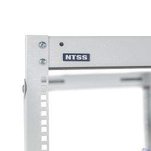 NTSS Стойка серверная NTSS OR двухрамная 33U 600-1000мм, комплект ножек, серый RAL 7035 NTSS-2POR33U/600-1000