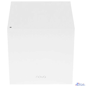 TENDA MW12(2-pack) рехдиапазонная гигабитная Wi-Fi Mesh система АС2100, до 300 Мбит/с на 2,4 ГГц + до 867 Мбит/с на 5 ГГц, LAN 2x 1Гбит/с, WAN 1x1 Гбит/с, 4 встроенные