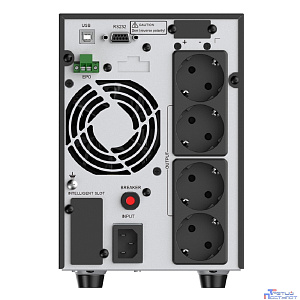 ИБП CBR ESSENCE ESN-2000 [Online 2000 VA / 2000 W, Tower, 4 x EURO, LCD, HID-USB, RS232, EPO, SNMP slot]
