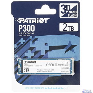 Накопитель SSD Patriot PCI-E x4 2Tb P300P2TBM28 P300 M.2 2280