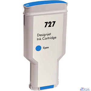 Струйный картридж NV Print 727 (NV-F9J76A) Cyan для HP DesignJet T920/T930/T1500/T1530/T2500/T2530 (300 мл) совместимый