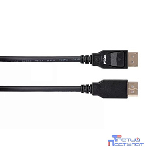 Кабель соединительный DISPLAY PORT v2.1 40GBps, 8K@60Hz, 1.5m, медь,  VCOM <CG651-1.5>