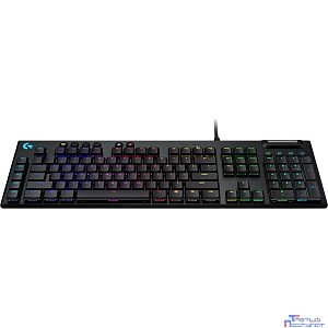 920-008991 Logitech Клавиатура G815 carbon GL Tactile игровая механическая черный USB Multimedia LED