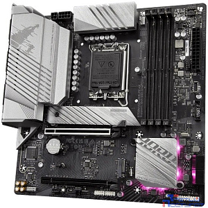 Gigabyte B760M AORUS ELITE AX {Soc-1700 Intel B760 4xDDR5 mATX AC`97 8ch(7.1) 2.5Gg RAID+HDMI+DP}