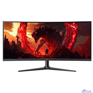 LCD Acer 34" XZ340CURW0bmiiphx {VA Curved 1500 3440x1440 240Hz 1/5ms 250cd 2xHDMI2.1 DisplayPort1.4 2x2W FreeSync(Premium) HDR10 Vesa}