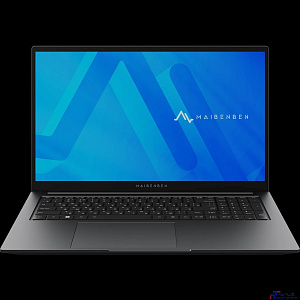Maibenben B317B [B317B-i521UMF1SPGRE2] 17.3"(1920x1080 (матовый) IPS)/Intel Core i5 12450H(2Ghz)/16384Mb/512PCISSDGb/war 2y/Grey/W11Pro/ 500nits