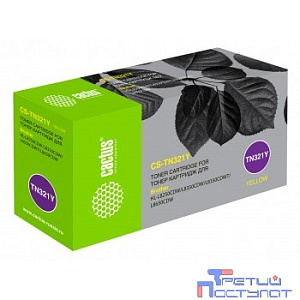 Картридж лазерный Cactus CS-TN321Y желтый (1500стр.) для Brother HL-L8250CDN/MFC-L8650CDW