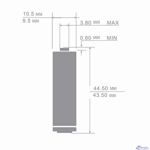Ergolux Alkaline BL8 LR03 (8 шт. в уп-ке)