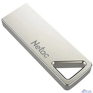 Netac USB Drive 4GB U326  <NT03U326N-004G-20PN>, USB2.0, металлическая плоская