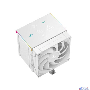 Устройство охлаждения(кулер) Deepcool AK500 Digital Pro Soc-AM5/AM4/1200/1700/1851 белый 4-pin 25dB Al+Cu LCD 240W 1346gr Ret (R-AK500-WHAPMN-G)