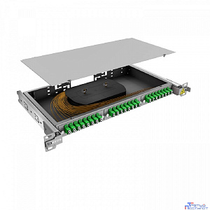 NTSS Кросс 19" NTSS PREMIUM выдвижной, предсобранный 1U, 8 портов LC/APC duplex, 9/125 мкм, (сплайс, пигтейлы, кдзс, планки, адаптеры) NTSS-RsFOB-PM-1U-8-2LC/A-9-SP1.5G1A