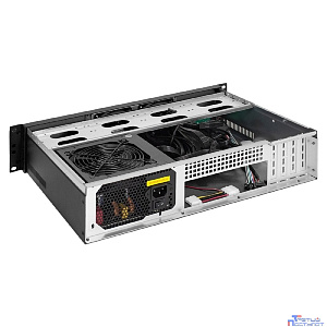 Exegate EX297711RUS Серверный корпус ExeGate Pro 2U300-04 <RM 19", высота 2U, глубина 300, БП 900PPH-SE, USB>
