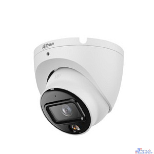 DAHUA DH-IPC-HDW1839TP-A-IL-0280B-S6 Уличная турельная IP-видеокамера SmartDualLight 8Мп, 1/2.7” CMOS, объектив 2.8мм, обнаружение людей, микрофон, ИК 30м, LED 30м, IP67, металл/пластик