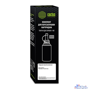 Тонер Cactus CS-RK-SP150HE черный флакон 80гр. (в компл.:чип) для принтера Ricoh Aficio SP 150/SP 150SU