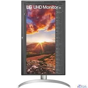 LCD LG 27" 27UP850K-W {IPS 3840x2160 60Hz 5ms 400cd 1200:1 2xHDMI2.0 DisplayPort1.4 3xUSB3.0 USB-C(90W PD) 2x5W FreeSync VESA}
