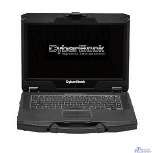 Защищенный ноутбук CyberBook S1154 14" дисплей FHD (1920 x1080), Intel® Core™ i5-1135G7 2.4ГГц-4.2 ГГц, 8 ГБ DDR4, SSD NVMe PCIe 3.0 256 ГБ, Wi-Fi 6 802.11ax, Bluetooth v5.2, микрофон, веб-камера 2 МП
