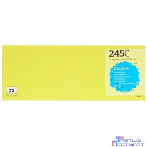 T2 TN-245C Картридж TC-B245C для Brother HL-3140CW/3170CDW/DCP-9020CDW/MFC-9330CDW (2200 стр.) голубой