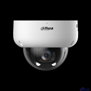 DAHUA DH-IPC-HDBW5449RP-ASE-LED-0280B-S2 Уличная купольная IP-видеокамера 4Мп; 1/1.8” CMOS; объектив 2.8мм; трево-е вх/вых:1/1; аудиовх/вых: 1/1; LED 30м; IP67, IK10; PoE/ePoE; металл