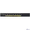 ZYXEL GS1900-8HP-EU0103F Smart L2 коммутатор PoE+, 8xGE PoE+, настольный, бесшумный, бюджет PoE 70 Вт