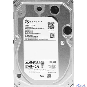 10TB Seagate Exos 7E10 (ST10000NM017B) {SATA 6Gb/s, 7200 rpm, 256mb buffer, 3.5", RAID Edition}
