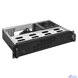 Exegate EX297712RUS Серверный корпус ExeGate Pro 2U300-04 <RM 19", высота 2U, глубина 300, БП 1000PPH-SE, USB>