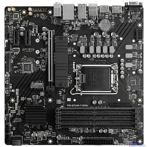 MSI PRO B760M-P DDR4 {LGA1700, 4xDDR4 4xSATA3 RAID 2xM.2 HDMI DP mATX} RTL