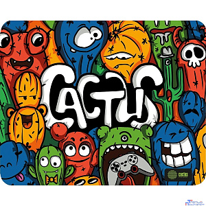 Коврик для мыши Cactus CS-MP-D03M Colorful Cacti 300x250x3мм
