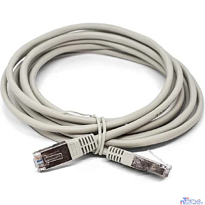 Filum FL-F5-5M Кабель патч-корд, F/UTP 5e cat. 5м, 26AWG(7x0.16 мм), омедненный алюминий (CCA), PVC, серый